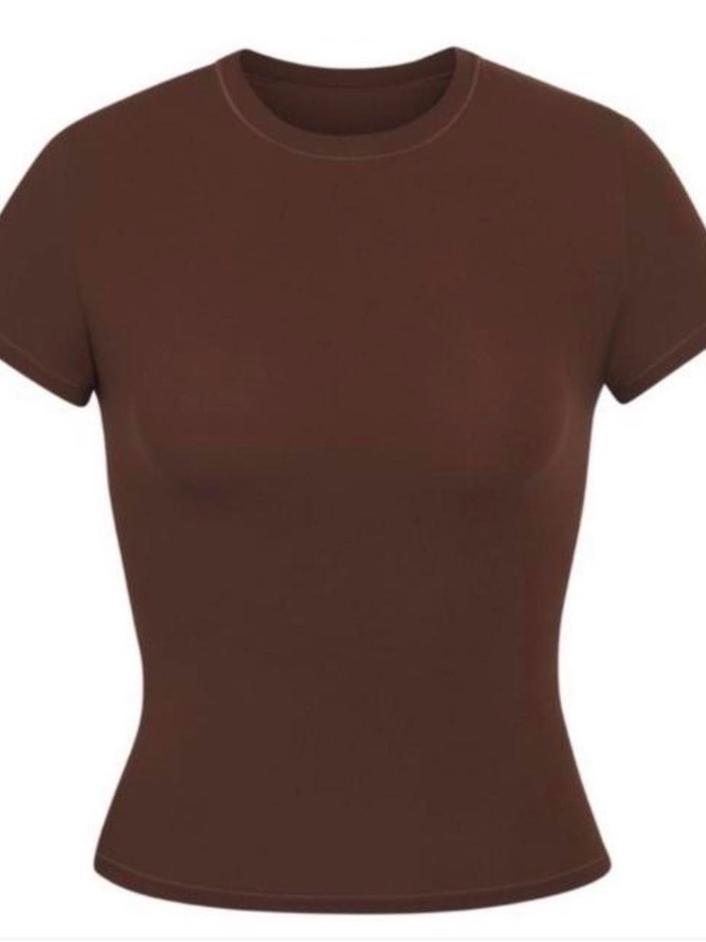 Skims M brown shirt
